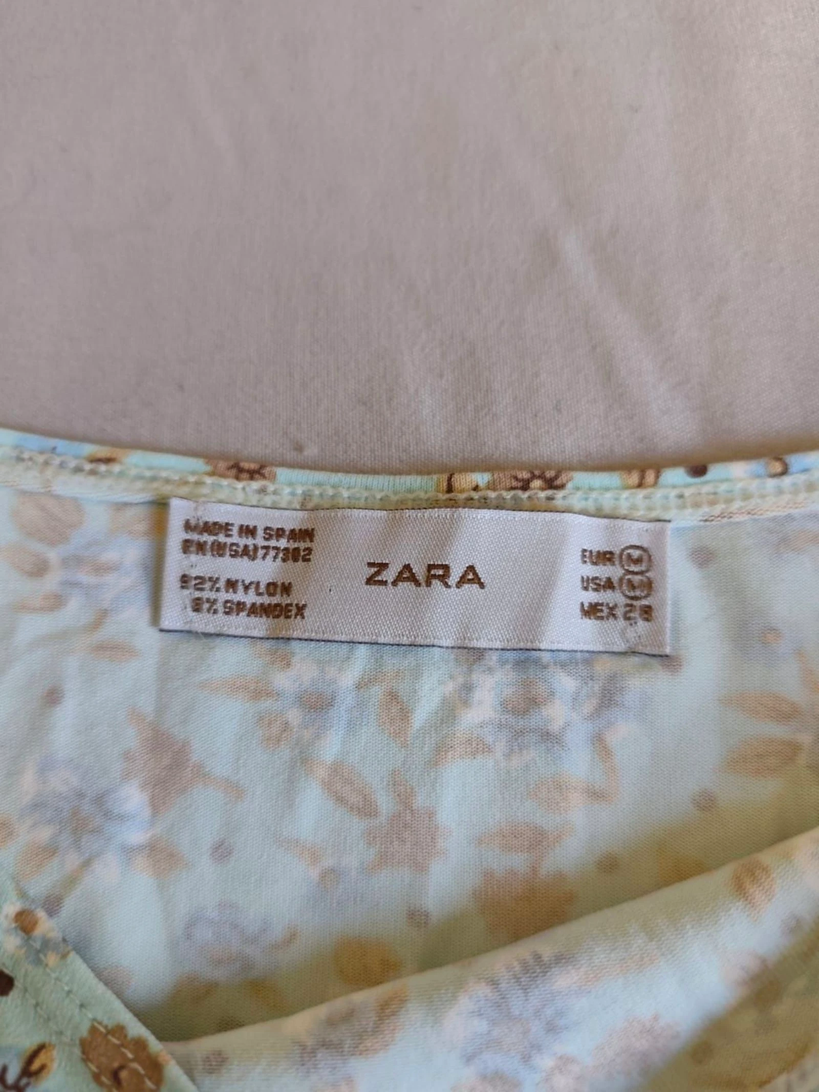 ZARA · Trillingsbloesem top, maat M – photo 3